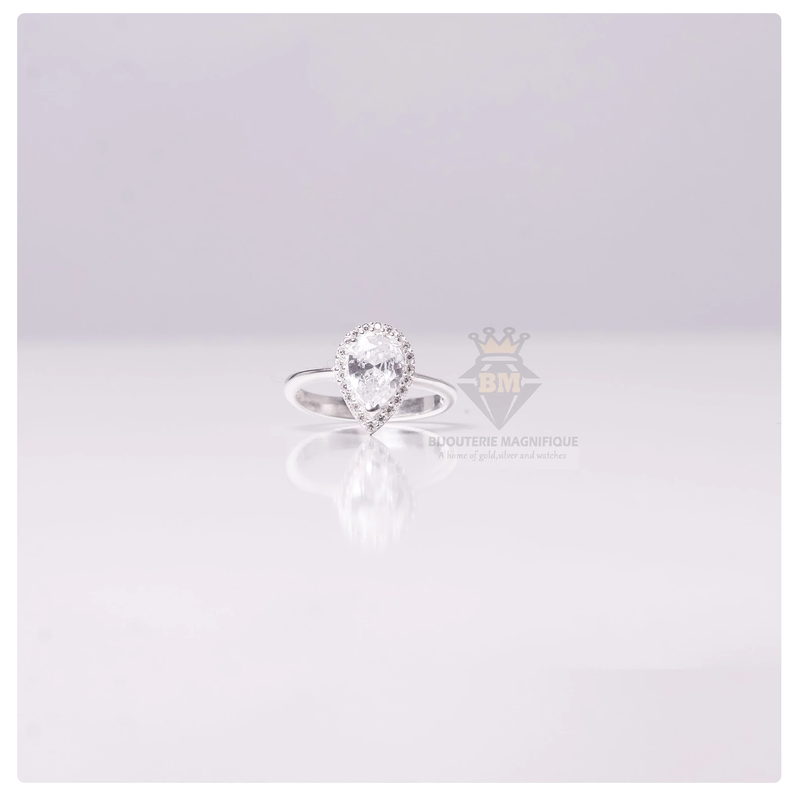 Bijouterie Magnifique No.4 Naomi Silver Engagement & Wedding