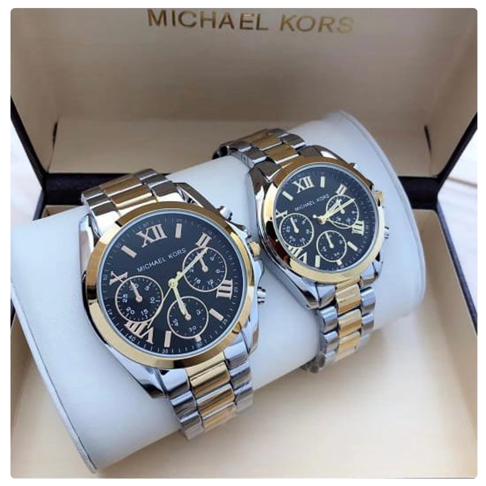 Michael Kors Two-Tone Chronograph Stainless Steel Wristwatch